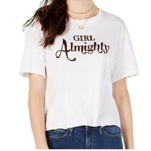Carbon Copy XL White Girl Almighty T Shirt AM55